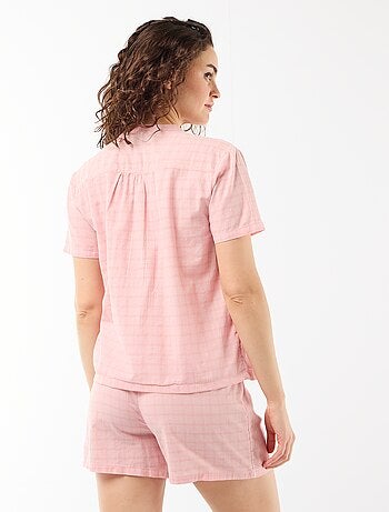 Completo pigiama corto stampato - 2 pezzi