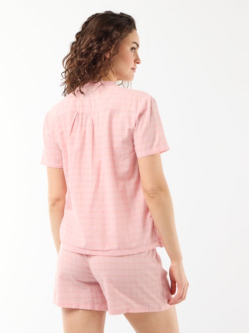 Completo pigiama corto stampato - 2 pezzi - Kiabi