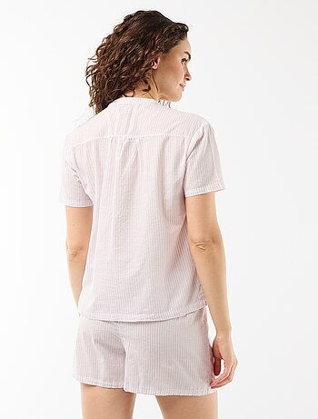 Completo pigiama corto stampato - 2 pezzi