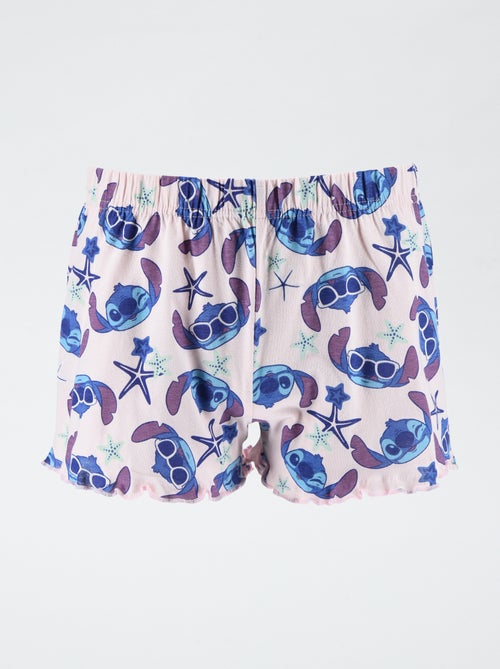 Completo pigiama corto 'Stitch' - 2 pezzi - Kiabi