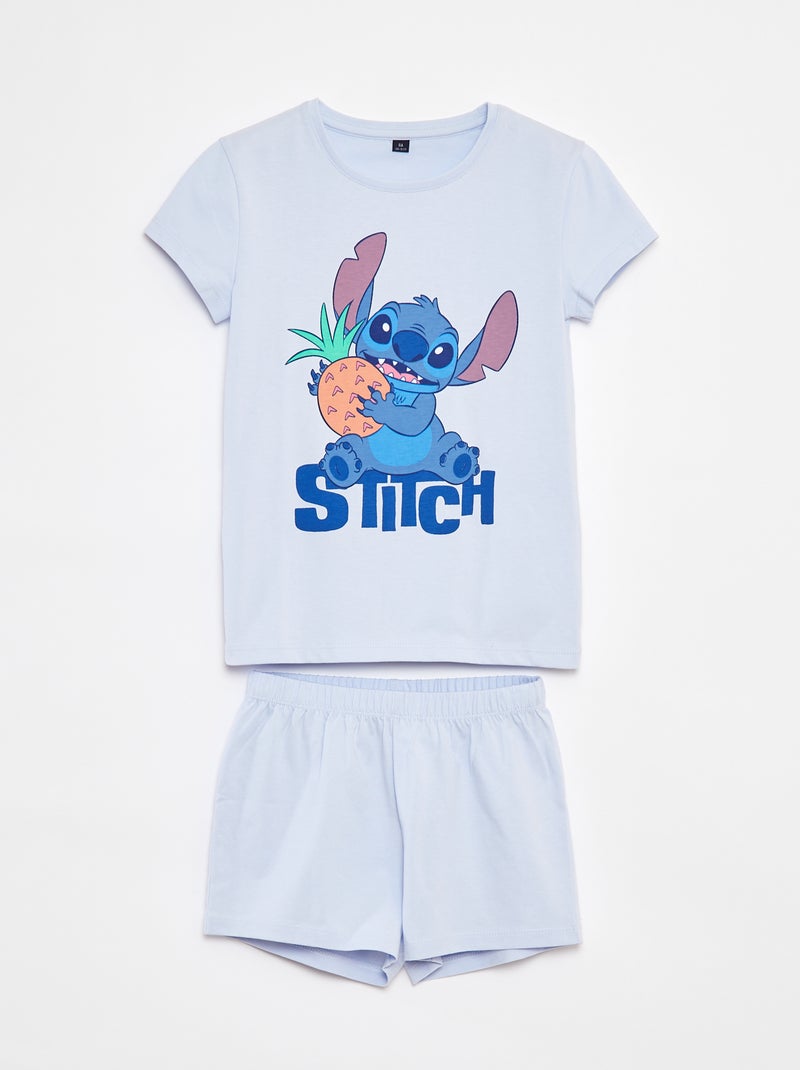Completo pigiama corto 'Stitch' 'Disney' BLU - Kiabi