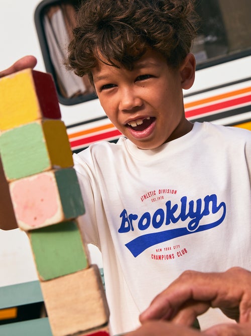 Completo pigiama corto t-shirt + pantaloncini - 2 pezzi - Kiabi