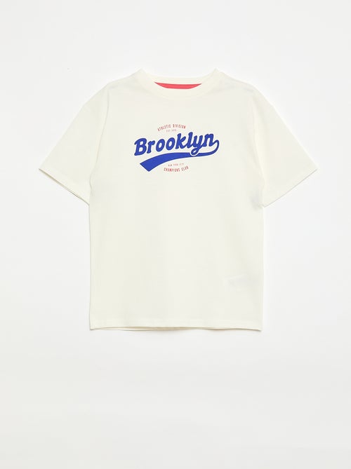 Completo pigiama corto t-shirt + pantaloncini - 2 pezzi - Kiabi