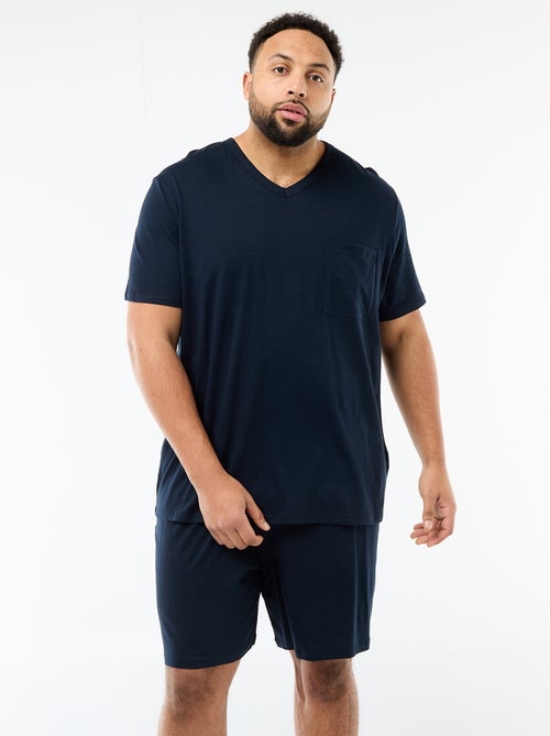 Completo pigiama corto t-shirt + pantaloncini - 2 pezzi - Kiabi