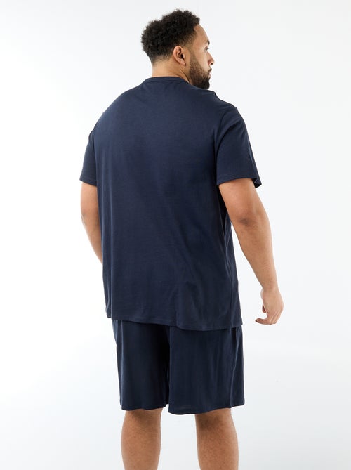 Completo pigiama corto t-shirt + pantaloncini - 2 pezzi - Kiabi