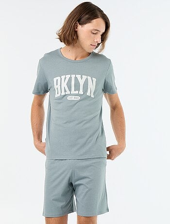 Pigiama corto composto da t-shirt + pantaloncini - 2 pezzi