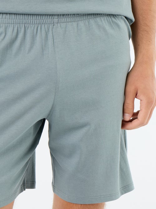 Completo pigiama corto t-shirt + pantaloncini - 2 pezzi - Kiabi Completo pigiama corto t-shirt + pantaloncini - 2 pezzi - Kiabi