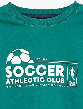 Completo pigiama corto t-shirt + pantaloncini - 2 pezzi