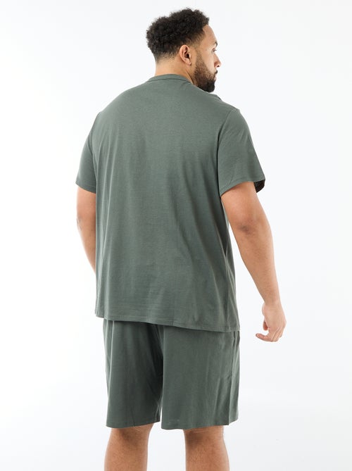 Completo pigiama corto t-shirt + pantaloncini - 2 pezzi - Kiabi