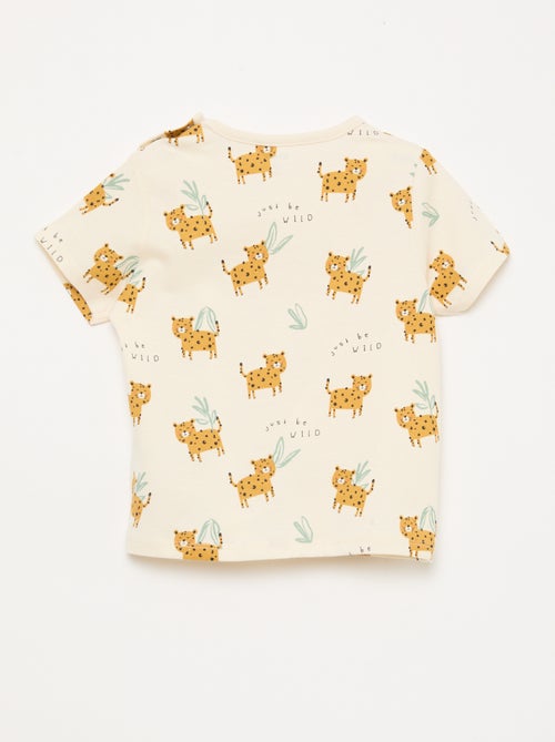 Completo pigiama corto t-shirt + short - 2 pezzi - Kiabi