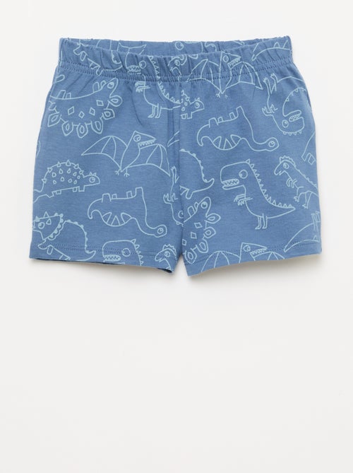 Completo pigiama corto t-shirt + short - 2 pezzi - Kiabi