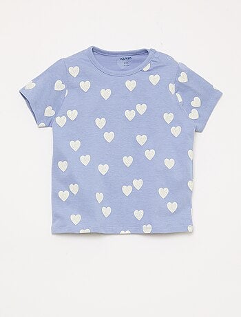 Completo pigiama corto t-shirt + short - 2 pezzi