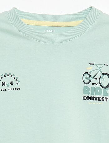 Completo pigiama corto t-shirt + short - 2 pezzi