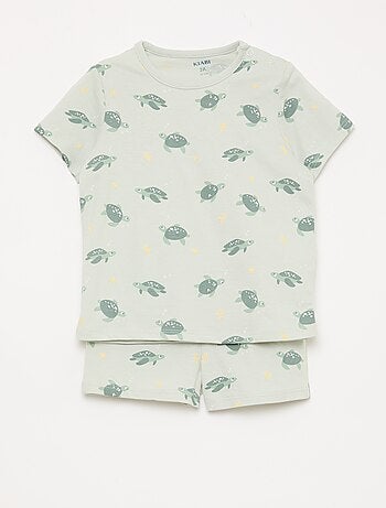 Completo pigiama corto t-shirt + short - 2 pezzi