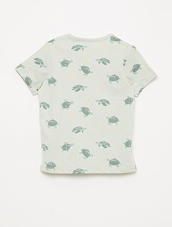 Completo pigiama corto t-shirt + short - 2 pezzi