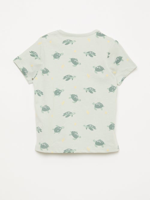 Completo pigiama corto t-shirt + short - 2 pezzi - Kiabi