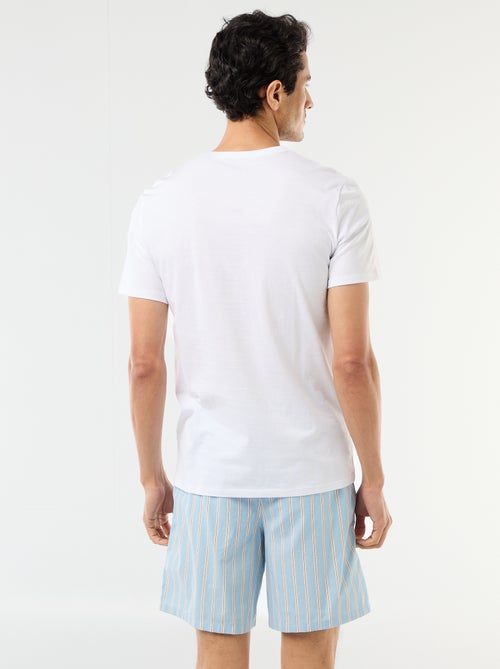 Completo pigiama corto t-shirt + shorts - 2 pezzi - Kiabi