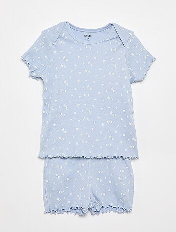 Completo pigiama corto t-shirt + shorts - 2 pezzi