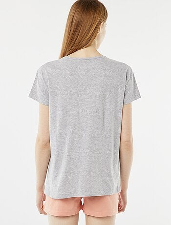 Completo pigiama corto t-shirt + shorts - 2 pezzi