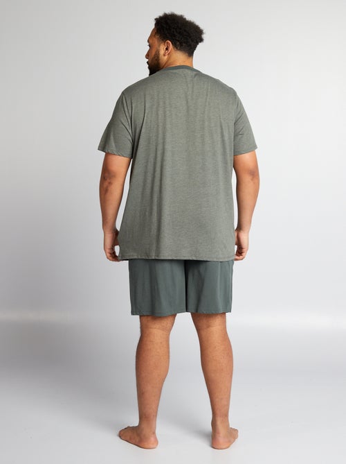 Completo pigiama corto t-shirt + shorts - 2 pezzi - Kiabi