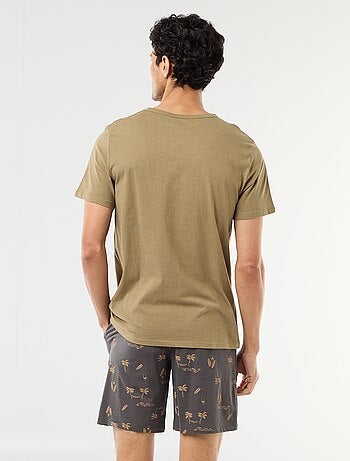 Completo pigiama corto t-shirt + shorts - 2 pezzi