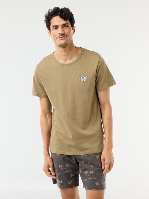 Completo pigiama corto t-shirt + shorts - 2 pezzi - Kiabi