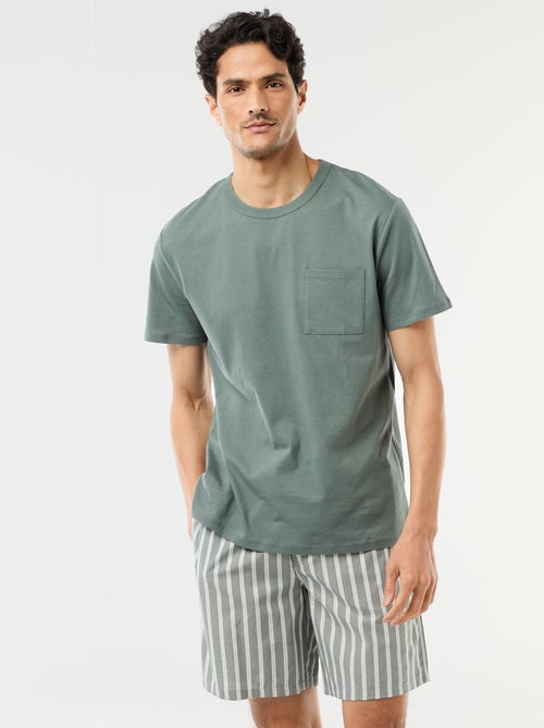 Completo pigiama corto t-shirt + shorts - 2 pezzi - Kiabi