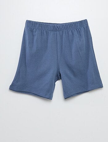 Completo pigiama corto t-shirt + shorts con stampe - 2 pezzi
