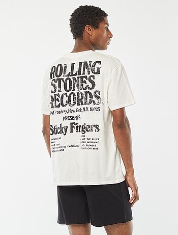 Completo pigiama corto 'The 'Rolling Stones' shorts + t-shirt - 2 pezzi