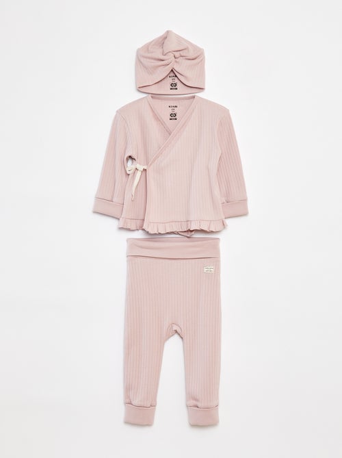 Completo pigiama + cuffia - 3 pezzi - Kiabi