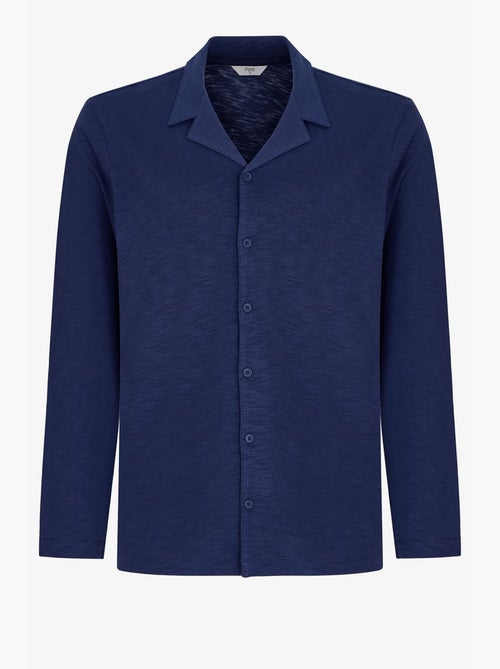 Completo pigiama da uomo season con camicia a maniche lunghe e pantaloni penti - Kiabi Completo pigiama da uomo season con camicia a maniche lunghe e pantaloni penti - Kiabi
