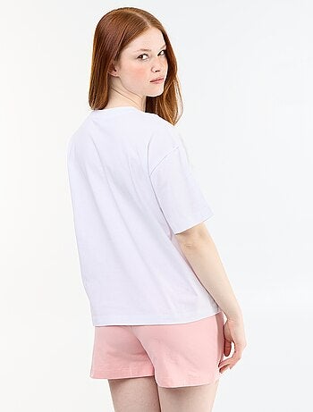 Completo pigiama 'Diddle' short + t-shirt - 2 pezzi