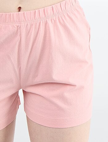 Completo pigiama 'Diddle' short + t-shirt - 2 pezzi