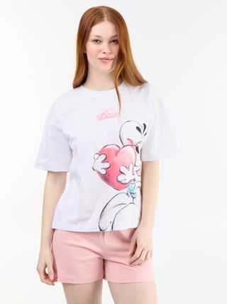Completo pigiama 'Diddle' short + t-shirt - 2 pezzi