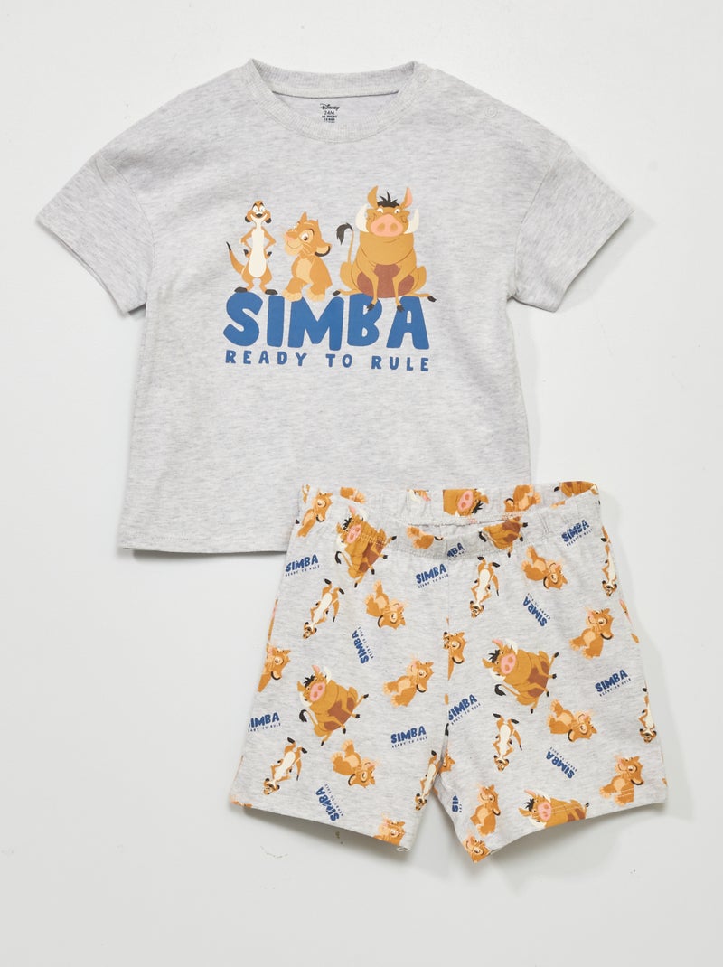 Completo pigiama 'Disney' - 2 pezzi GRIGIO - Kiabi