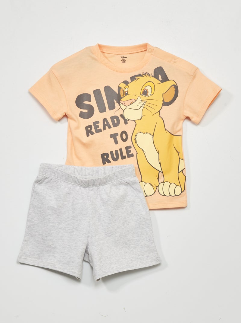 Completo pigiama 'Disney' - 2 pezzi simba - Kiabi