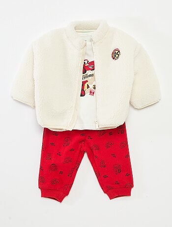 Completo pigiama 'Disney' 'Stitch' giacca + T-shirt + jogging
