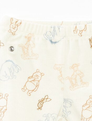 Completo pigiama en velluto 'Disney' top + pantaloni - 2 pezzi