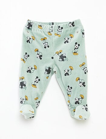 Completo pigiama en velluto 'Disney' top + pantaloni - 2 pezzi