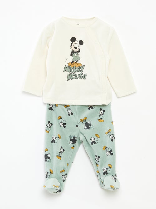 Completo pigiama en velluto 'Disney' top + pantaloni - 2 pezzi - Kiabi