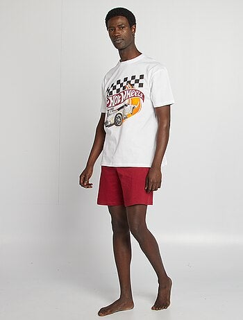 Completo pigiama 'Hot Wheels' shorts + t-shirt - 2 pezzi