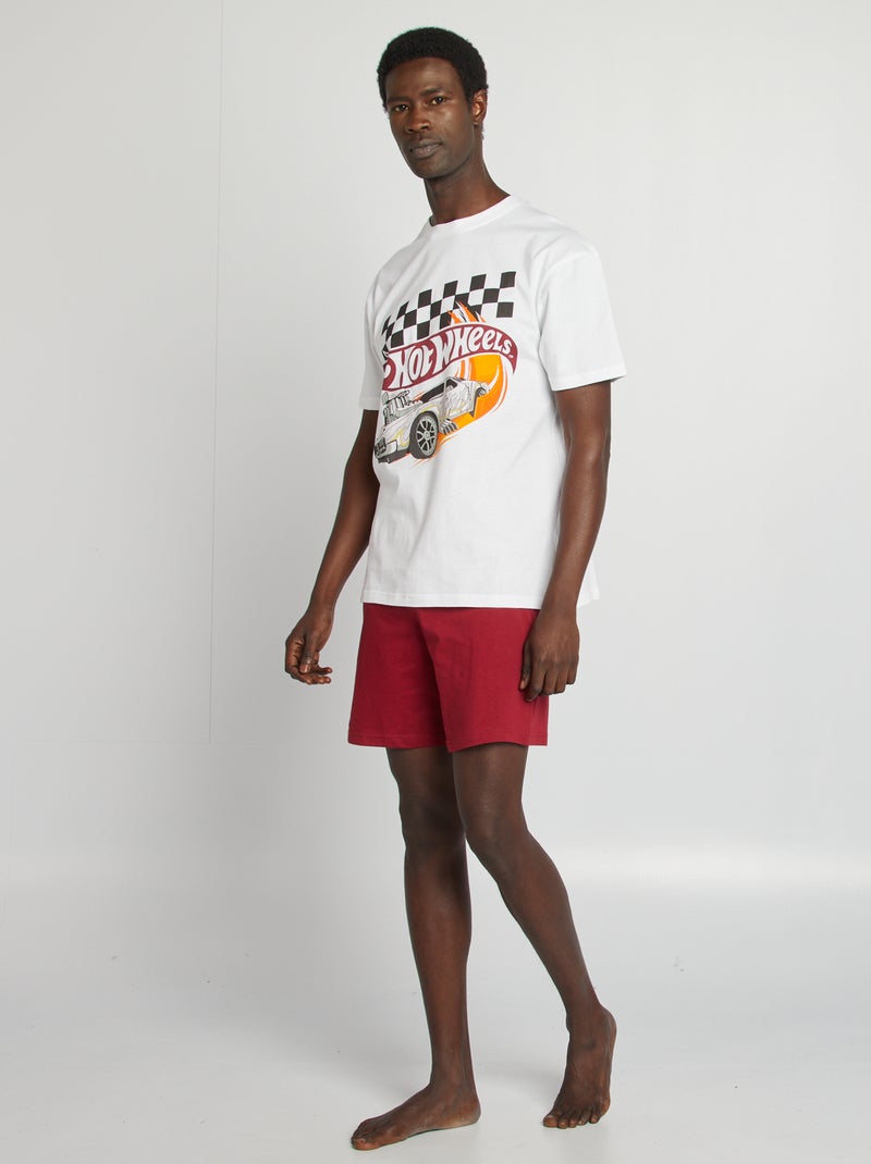 Completo pigiama 'Hot Wheels' shorts + t-shirt - 2 pezzi GRIGIO - Kiabi