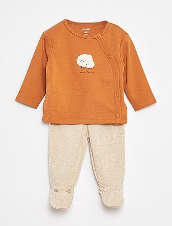 Completo pigiama in cotone - 2 pezzi