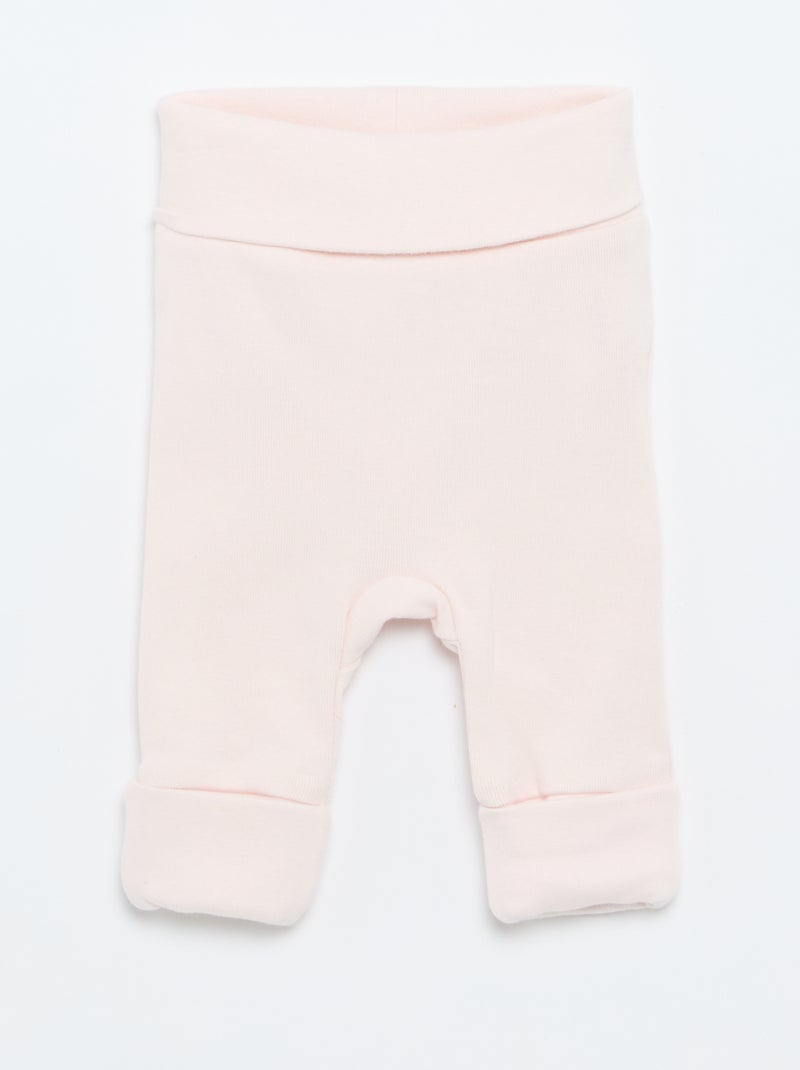 Completo pigiama in cotone - 2 pezzi Rosa - Kiabi