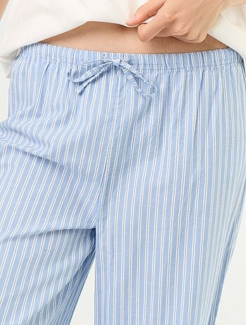 Completo pigiama in cotone - T-shirt + pantaloni