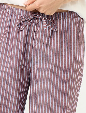 Completo pigiama in cotone - T-shirt + pantaloni
