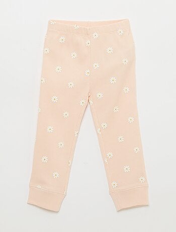 Completo pigiama in cotone a costine - 2 pezzi