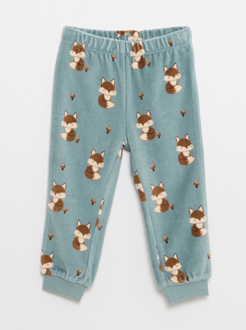 Completo pigiama in cotone Blu - Kiabi