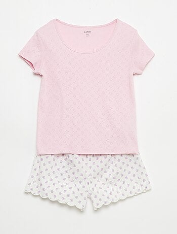 Completo pigiama in cotone