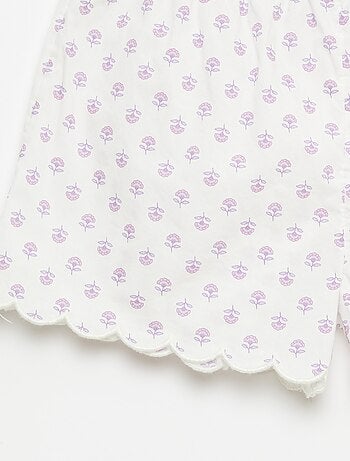 Completo pigiama in cotone